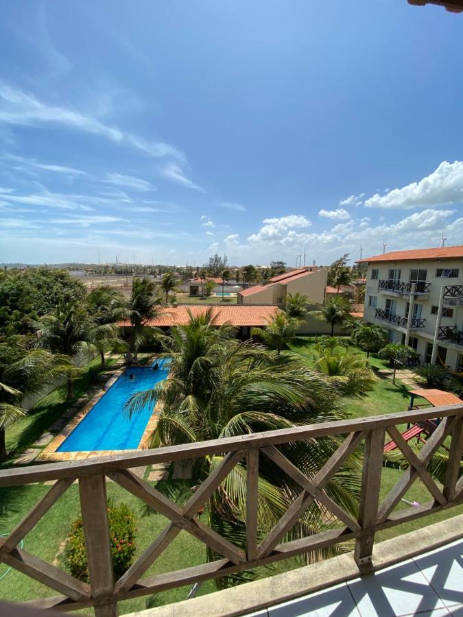 Apto Praia Da Taiba Vista Mar Bagian luar foto
