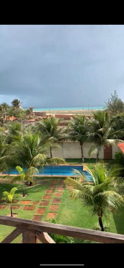 Apto Praia Da Taiba Vista Mar Bagian luar foto