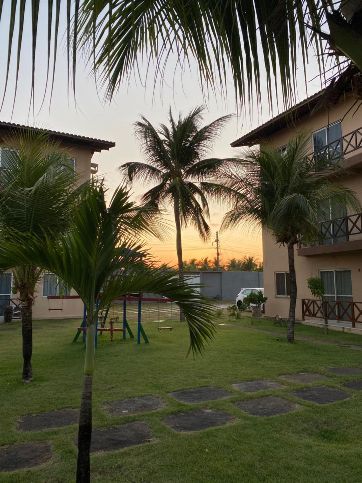 Apto Praia Da Taiba Vista Mar Bagian luar foto